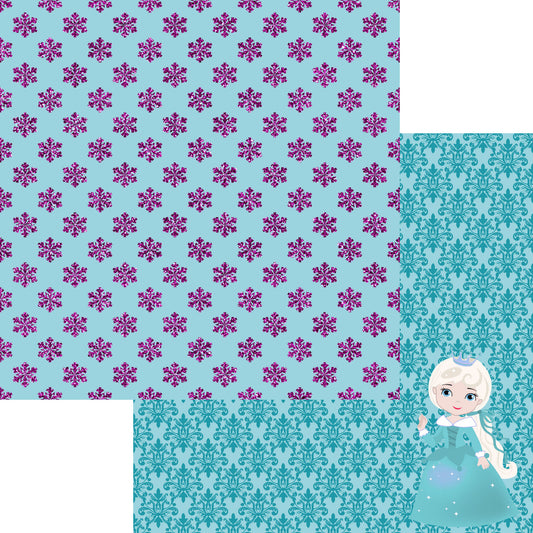 Inspired By Collection Winter Princess 12 x 12 Double-Sided Scrapbook Paper by SSC Designs - 15 Pack