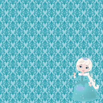 Inspired By Collection Winter Princess 12 x 12 Double-Sided Scrapbook Paper by SSC Designs - 15 Pack