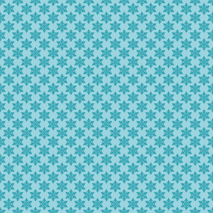 Inspired By Collection Snowflakes 12 x 12 Double-Sided Scrapbook Paper by SSC Designs - 15 Pack