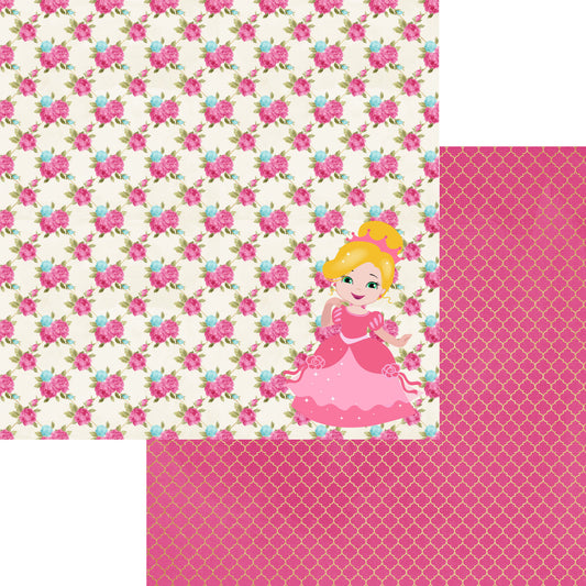 Inspired By Collection Pink Princess 12 x 12 Double-Sided Scrapbook Paper by SSC Designs - 15 Pack