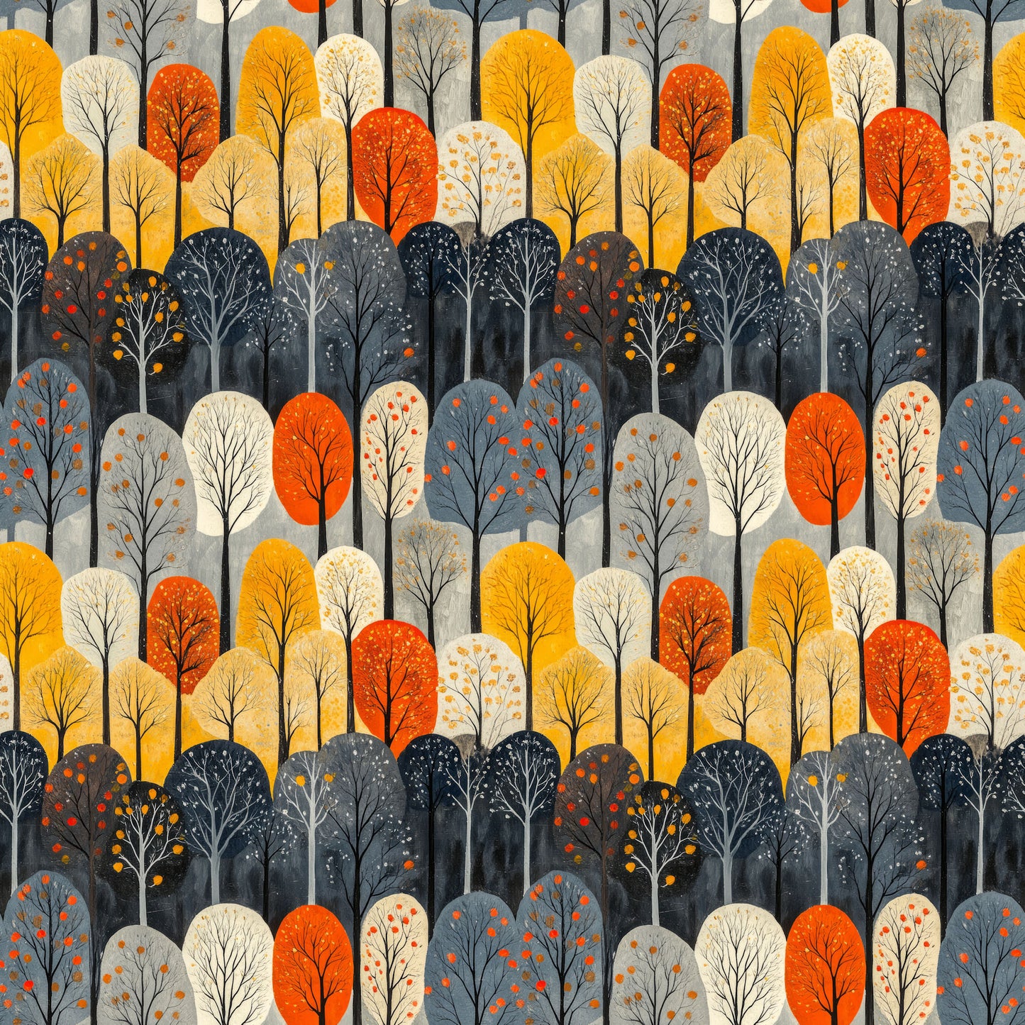 Indigo Fall Collection Into The Forest 12 x 12 Double-Sided Scrapbook Paper by SSC Designs - 15 Pack