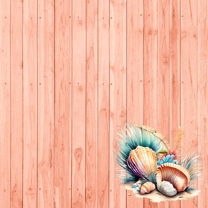 Island Life Collection Belize 12 x 12 Double-Sided Scrapbook Paper by SSC Designs - 15 Pack