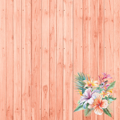 Island Life Collection St. Thomas 12 x 12 Double-Sided Scrapbook Paper by SSC Designs - 15 Pack