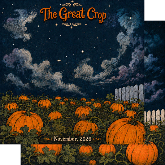 The Great Crop November, 2026 12 x 12 Double-Sided Scrapbook Paper by SSC Designs - Pack of 15