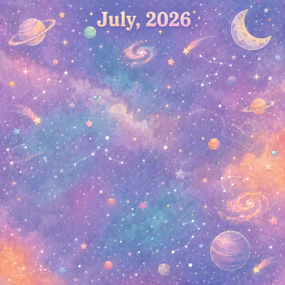 Crop In Space 12 x 12 Double-Sided Scrapbook Paper by SSC Designs - Pack of 15