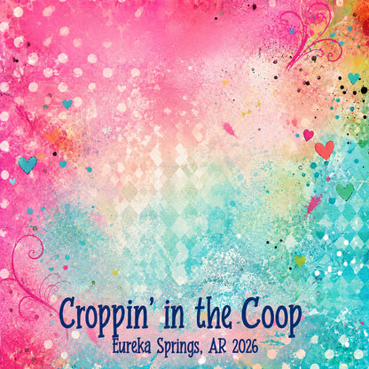 Croppin' in the Coop Coordinating 12 x 12 Double-Sided Scrapbook Paper by SSC Designs - Pack of 15