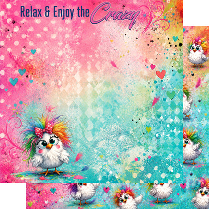 Croppin' in the Coop 12 x 12 Double-Sided Scrapbook Paper by SSC Designs - Pack of 15