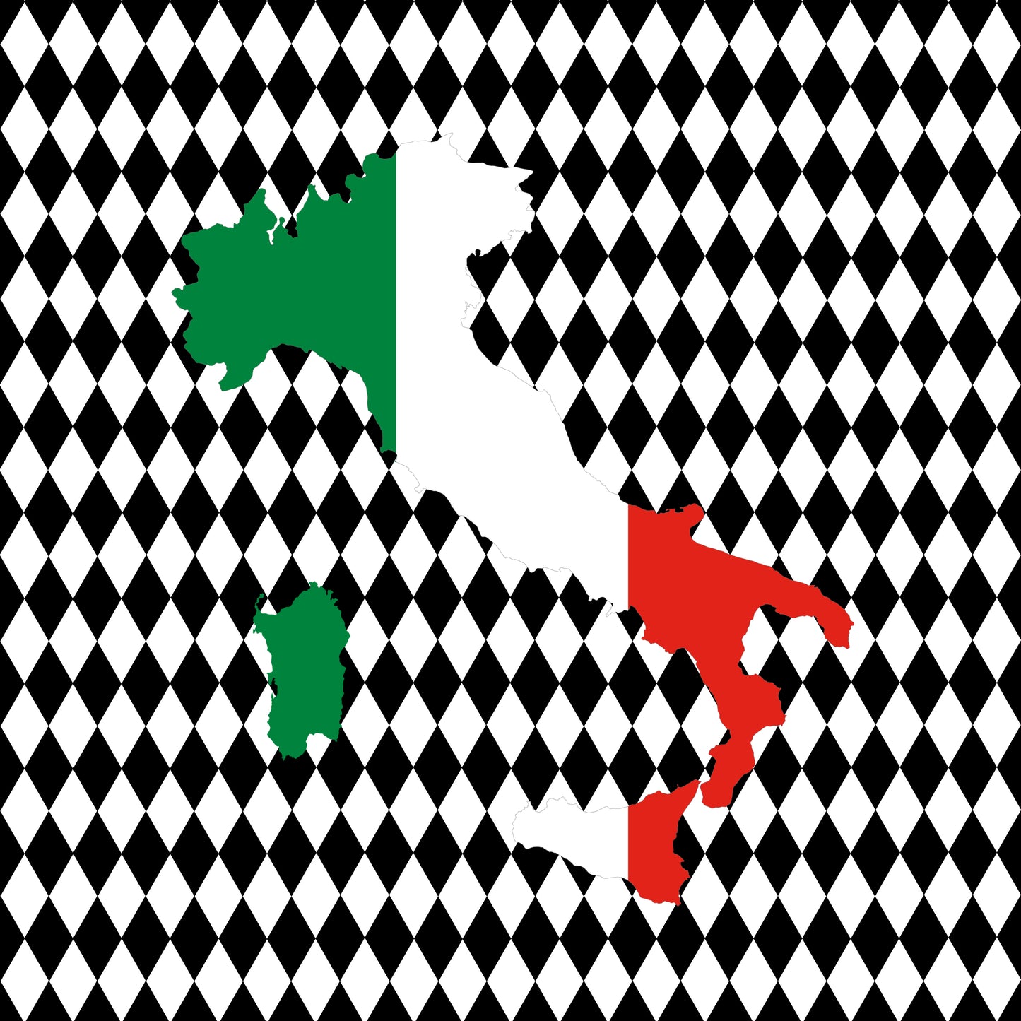 MNineDesign's Italy Collection Italy Map 12 x 12 Double-Sided Scrapbook Paper - 15 Pack