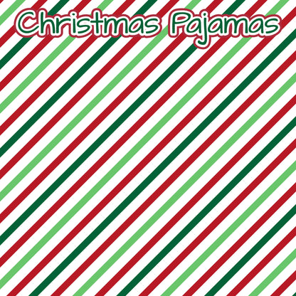 Just Fun Collection Christmas Pajamas 12 x 12 Double-Sided Scrapbook Paper by SSC Designs  - 15 Pack