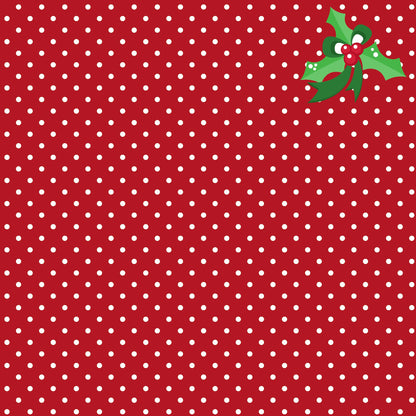 Just Fun Collection Christmas Pajamas Collage 12 x 12 Double-Sided Scrapbook Paper by SSC Designs  - 15 Pack
