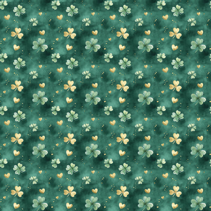 Lucky Days Collection Rainbow's End Treasures 12 x 12 Double-Sided Scrapbook Paper by SSC Designs - 15 Pack
