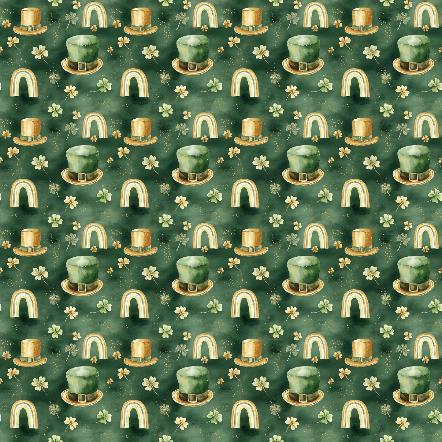 Lucky Days Collection Emerald Wishes 12 x 12 Double-Sided Scrapbook Paper by SSC Designs - 15 Pack