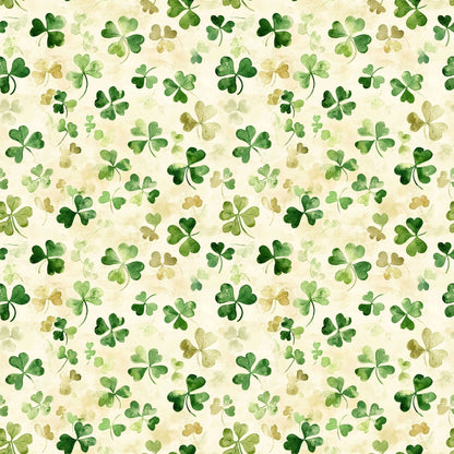 Lucky Days Collection Emerald Wishes 12 x 12 Double-Sided Scrapbook Paper by SSC Designs - 15 Pack