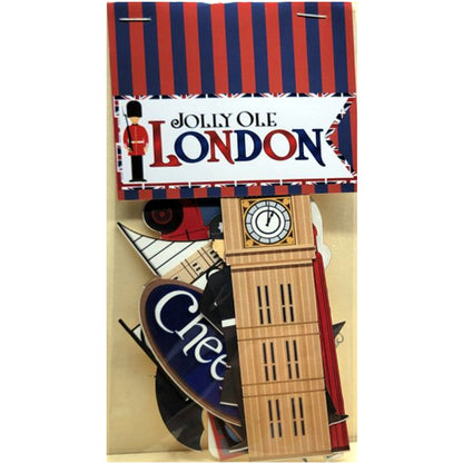 MNineDesign's Jolly Ole London 12 x 12 Scrapbook Paper Pack & Embellishment Kit - 3 Kits