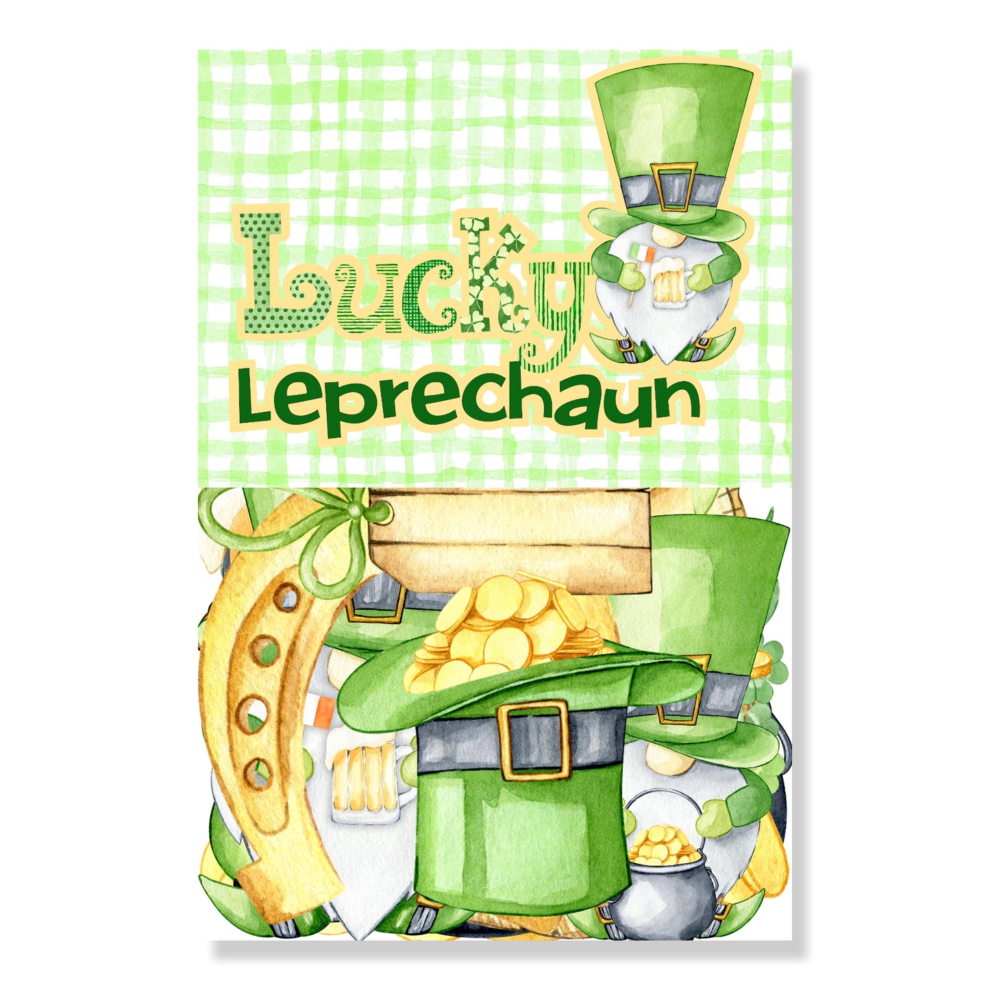 Lucky Leprechaun 12 x 12 Scrapbook Paper Pack & Embellishment Kit - 3 Kits