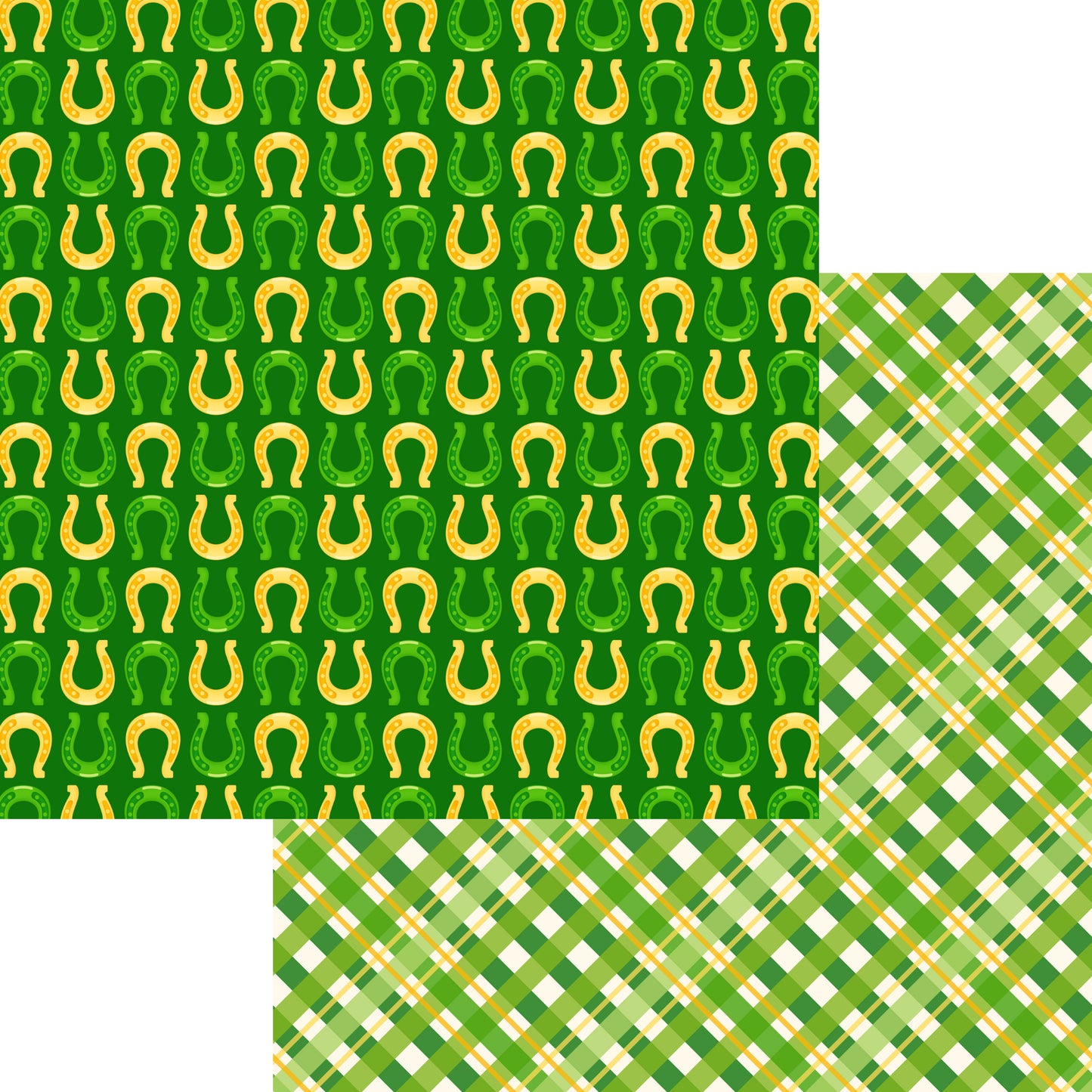 Lucky Irish 12 x 12 Scrapbook Paper Pack & Embellishment Kit - 3 Kits