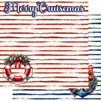 Merry Cruisemas Collection Merry Cruisemas 12 x 12 Double-Sided Scrapbook Paper by SSC Designs - 15 Pack