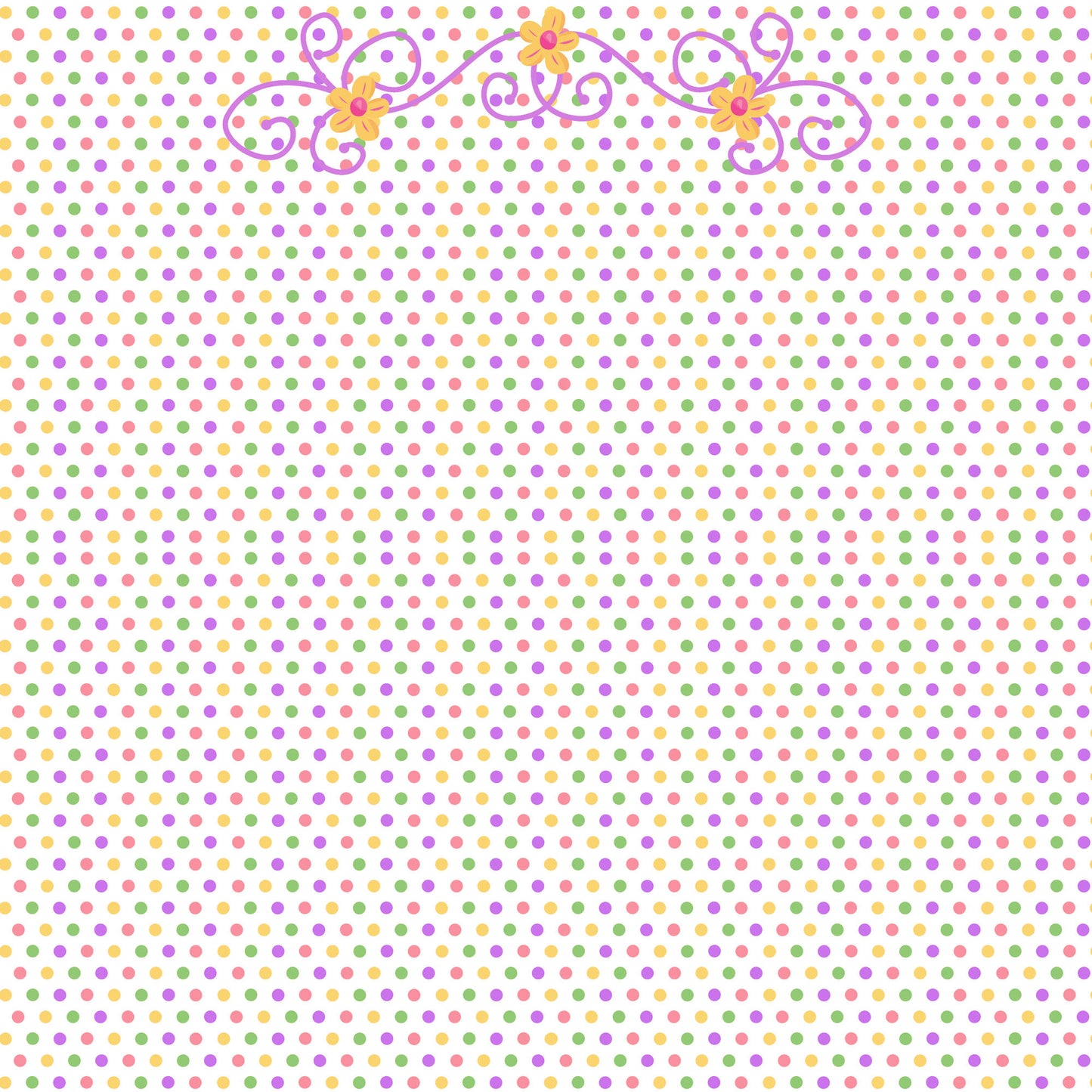 Mother's Day Collection Happy Mother's Day 12 x 12 Double-Sided Scrapbook Paper by SSC Designs - 15 Pack