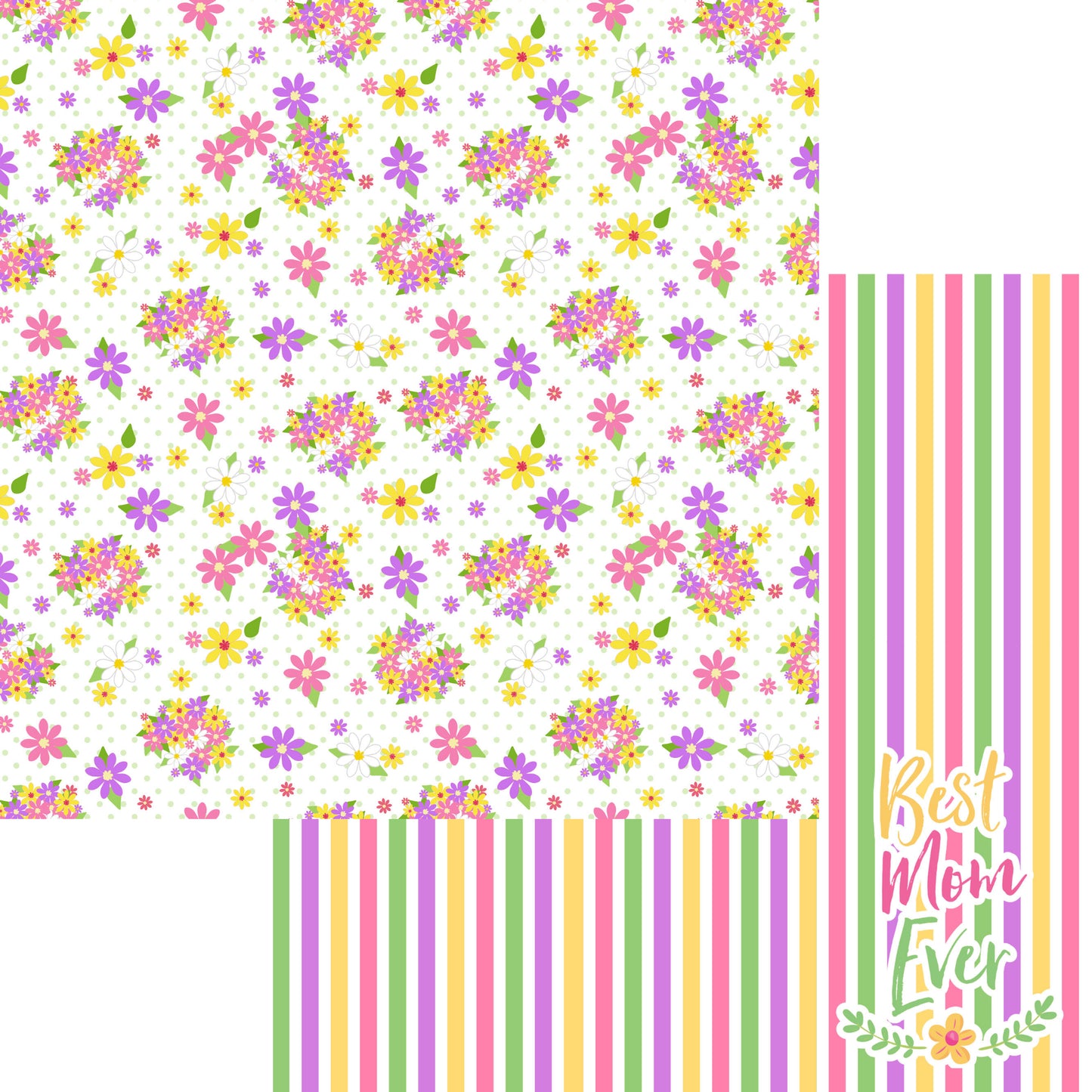 Mother's Day 12 x 12 Scrapbook Paper & Embellishment Kit by SSC Designs - 3 Kits