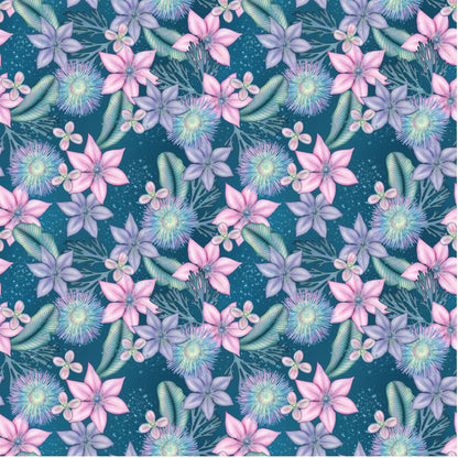 Gaynor Carradice's Mermaids & Seashells Collection Mermaid Scales 12 x 12 Double-Sided Scrapbook Paper - 15 Pack