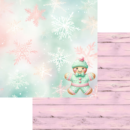 Mint Christmas 12 x 12 Scrapbook Paper & Embellishment Kit by SSC Designs - 3 Kits