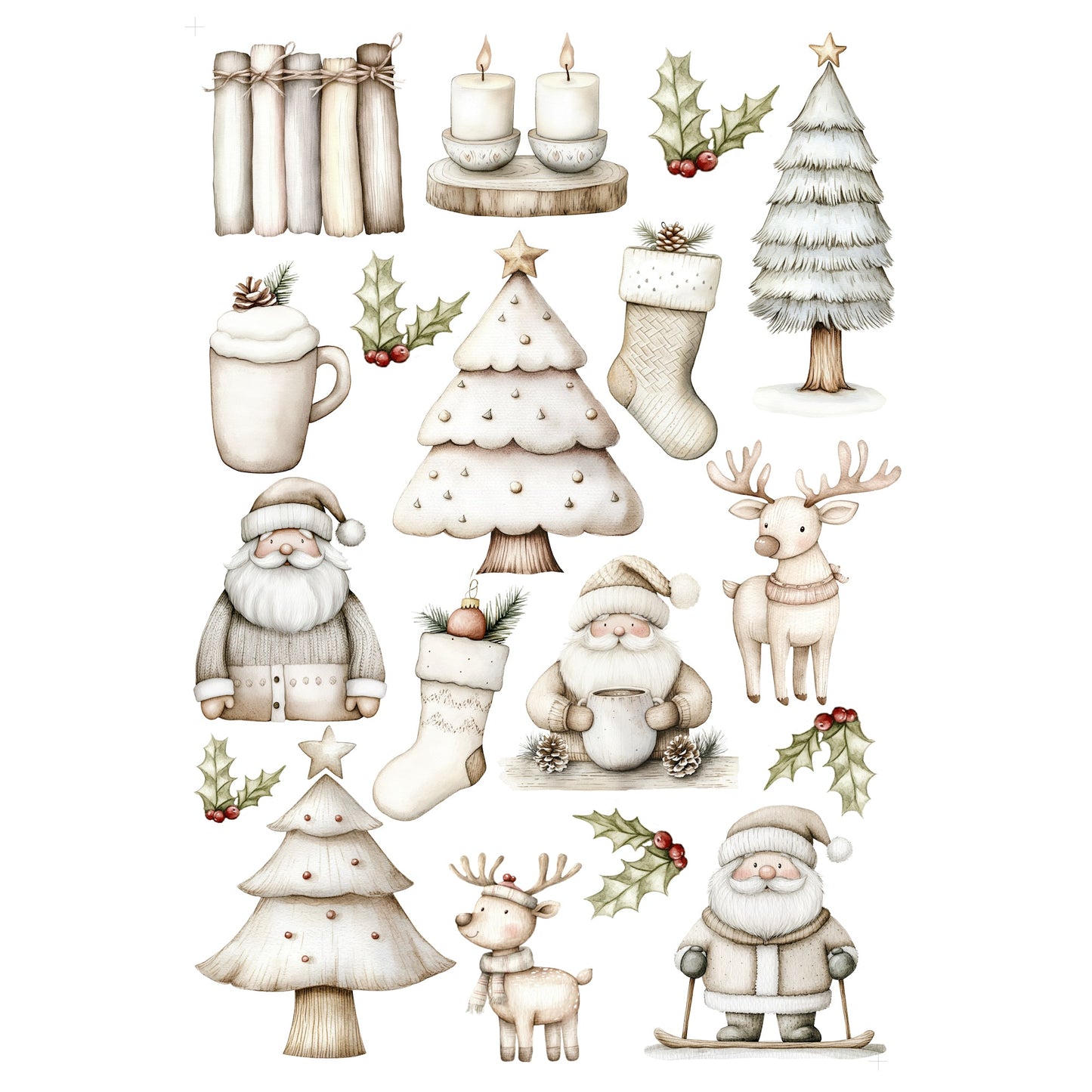 Nordic Christmas 12 x 12 Scrapbook Paper & Embellishment Kit by SSC Designs - 3 Kits