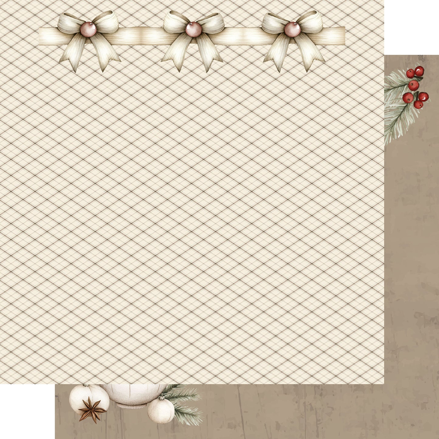 Nordic Christmas 12 x 12 Scrapbook Paper & Embellishment Kit by SSC Designs - 3 Kits