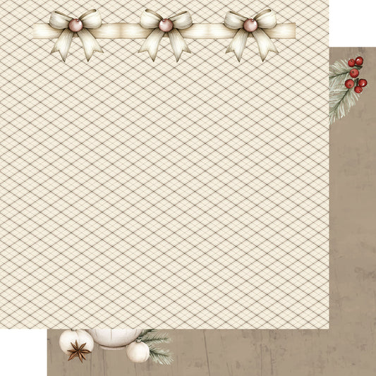 Nordic Christmas Collection Warm & Cozy 12 x 12 Double-Sided Scrapbook Paper by SSC Designs - 15 Pack