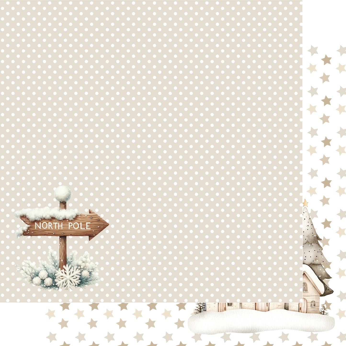 Nordic Christmas 12 x 12 Scrapbook Paper & Embellishment Kit by SSC Designs - 3 Kits