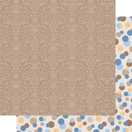 Now & Forever Collection Heirloom Harmony 12 x 12 Double-Sided Scrapbook Paper by SSC Designs - 15 Pack