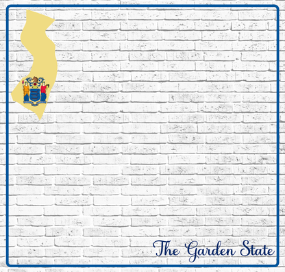 Fifty States Collection New Jersey 12 x 12 Double-Sided Scrapbook Paper by SSC Designs - 15 Pack