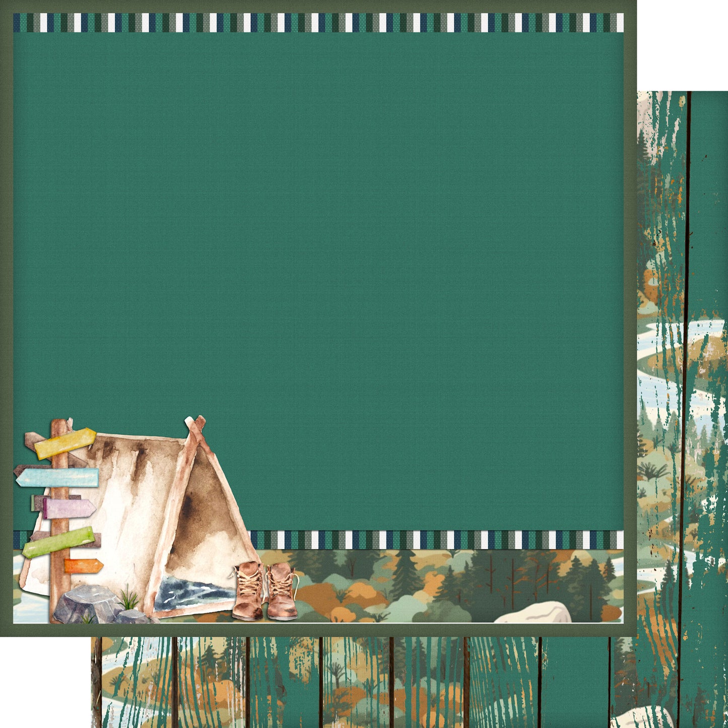 National Parks 12 x 12 Scrapbook Paper & Embellishment Kit by SSC Designs - 3 Kits