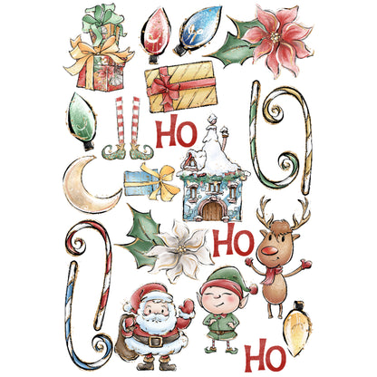 North Pole Collection Laser Cut Scrapbook Ephemera Embellishments by SSC Designs - 3 Packs