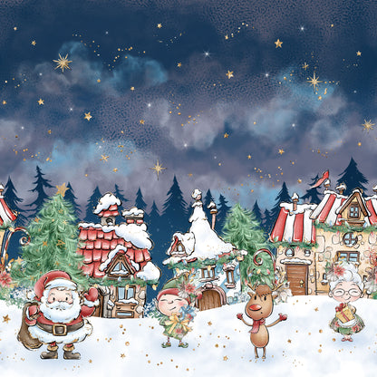 North Pole Collection Ready For Christmas 12 x 12 Double-Sided Scrapbook Paper by SSC Designs - 15 Pack