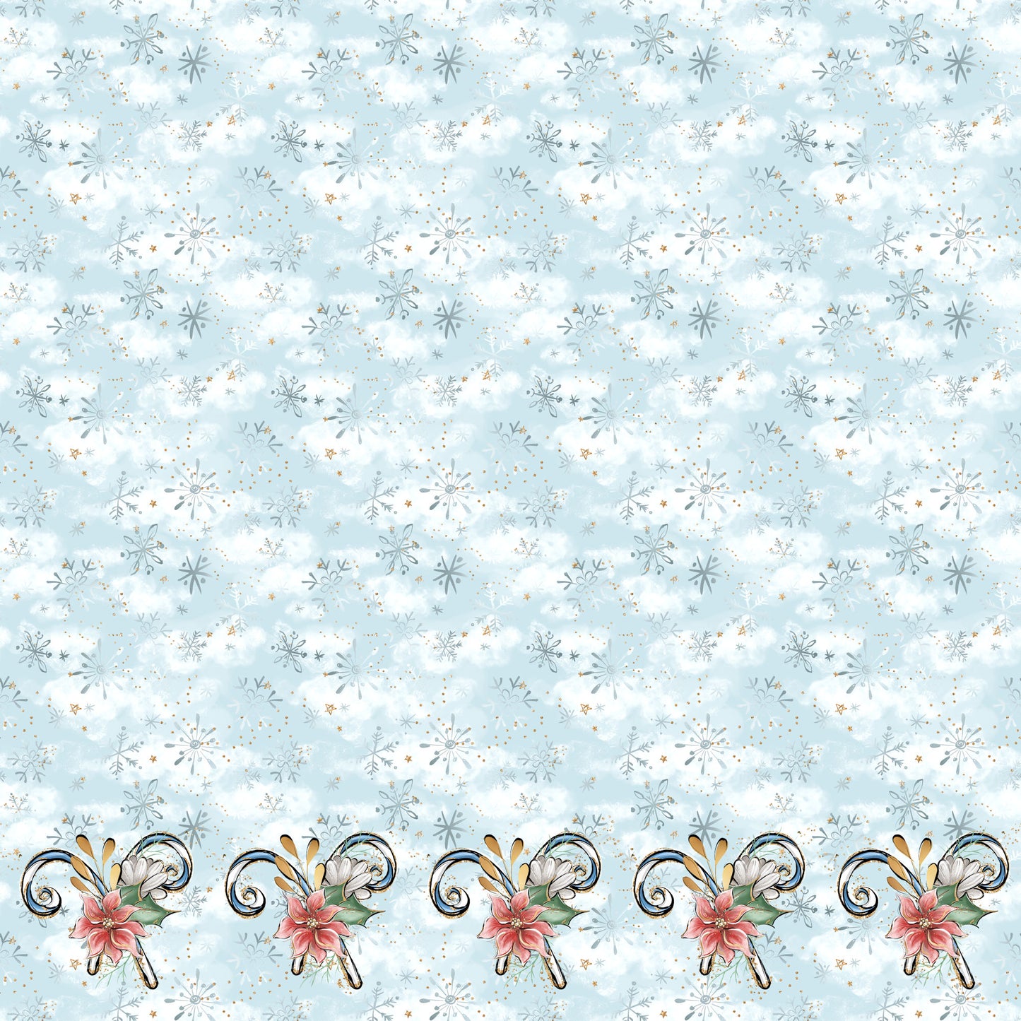 North Pole Collection Christmas Sweets 12 x 12 Double-Sided Scrapbook Paper by SSC Designs - 15 Pack