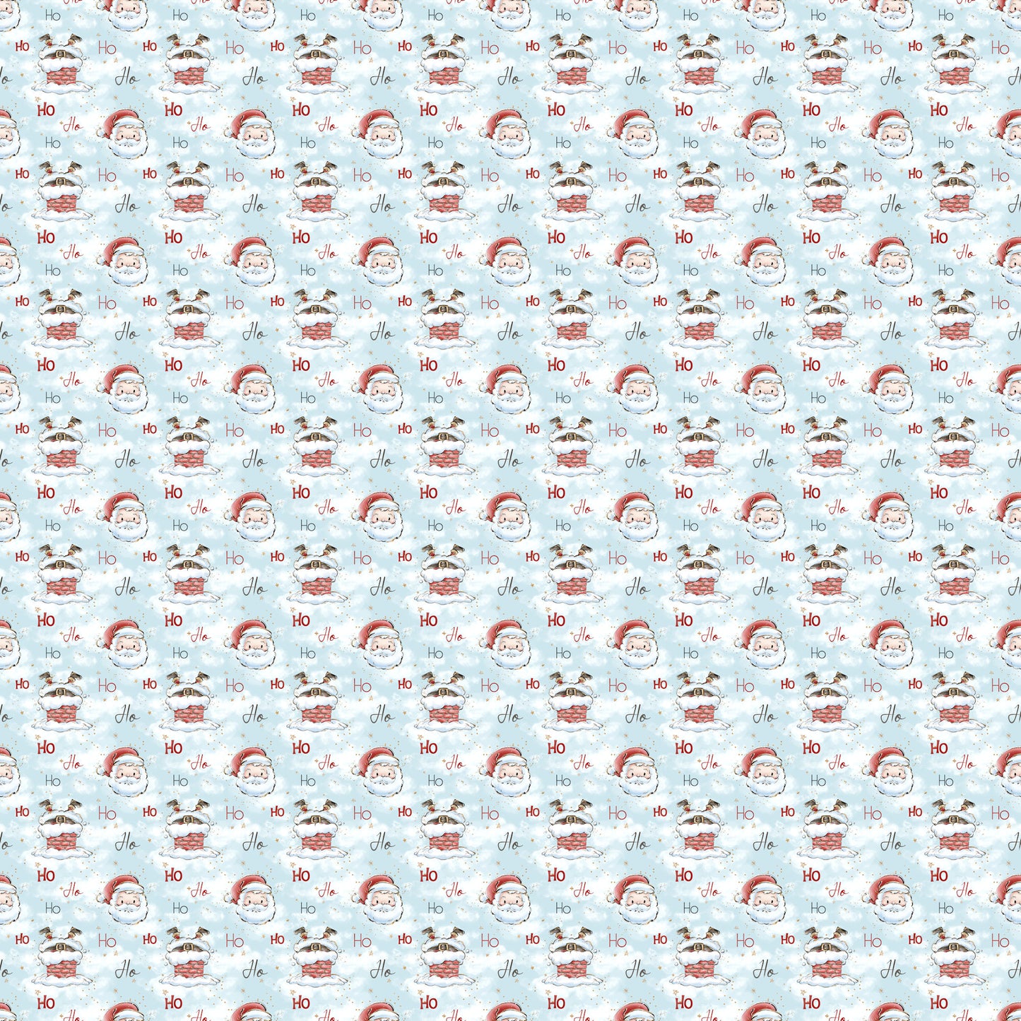 North Pole Collection Those Darn Chimneys 12 x 12 Double-Sided Scrapbook Paper by SSC Designs - 15 Pack