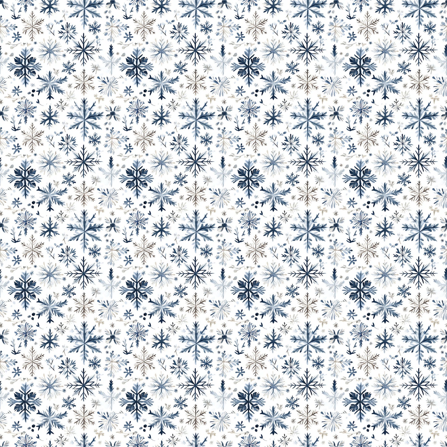 Nordic Winter Collection Snowy Fjords 12 x 12 Double-Sided Scrapbook Paper by SSC Designs - 15 Pack