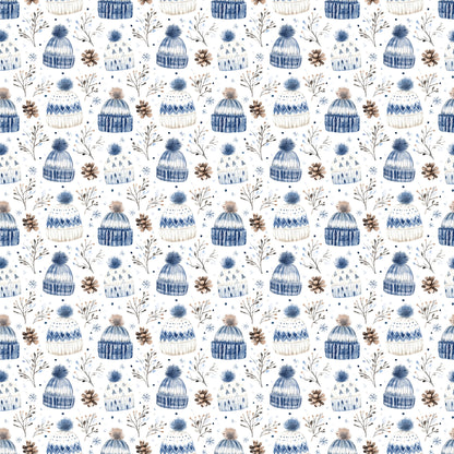 Nordic Winter Collection Icy Morning 12 x 12 Double-Sided Scrapbook Paper by SSC Designs - 15 Pack