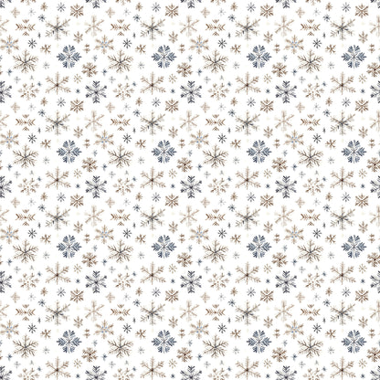 Nordic Winter Collection Glacier Mist 12 x 12 Double-Sided Scrapbook Paper by SSC Designs - 15 Pack