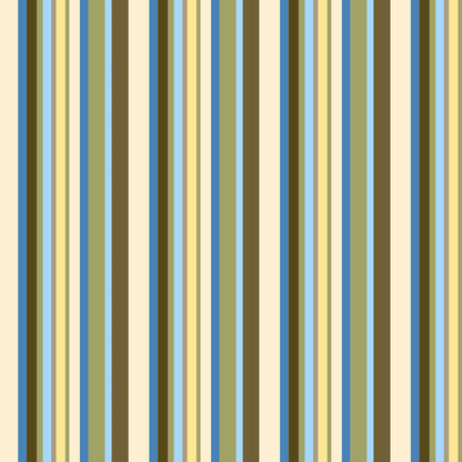 Outdoor Adventures Collection Sassy Stripes 12 x 12 Double-Sided Scrapbook Paper by SSC Designs