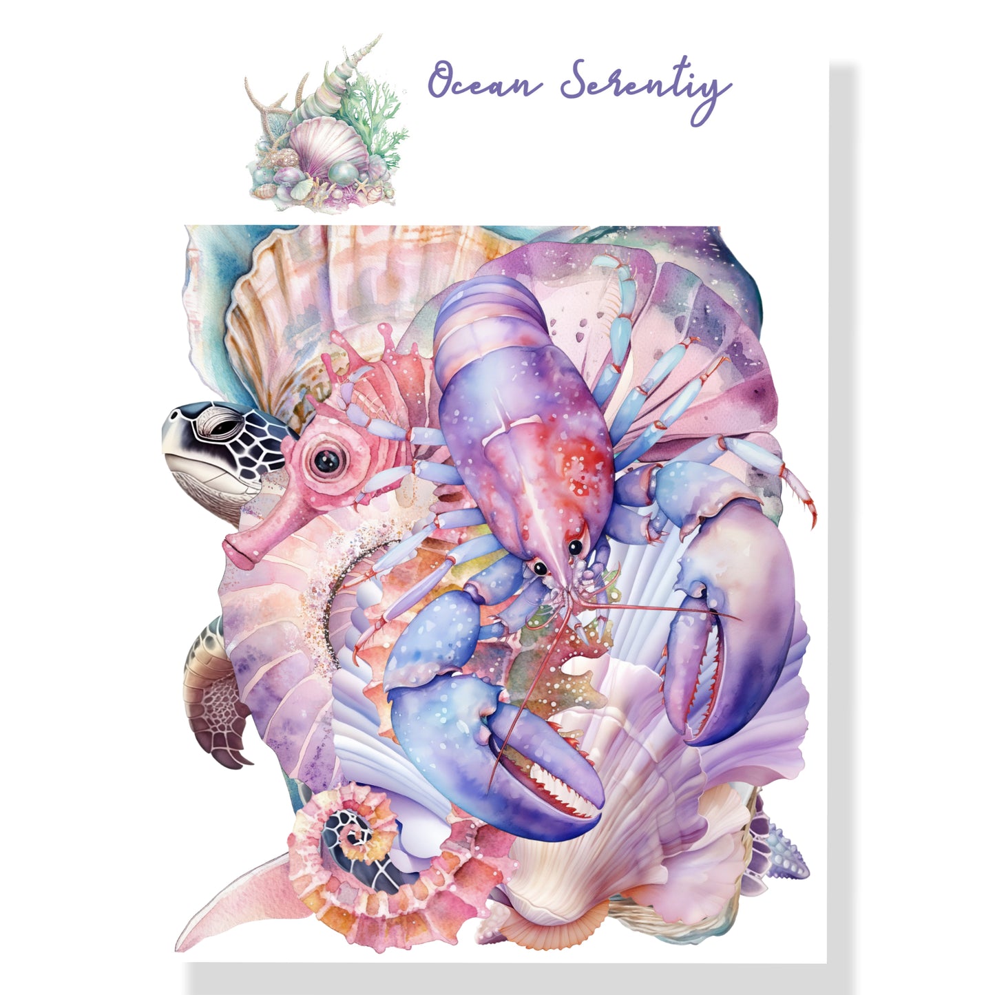 Ocean Serenity 12 x 12 Scrapbook Paper & Embellishment Kit by SSC Designs - 3 Kits