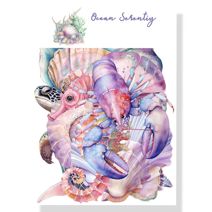 Ocean Serenity 12 x 12 Scrapbook Paper & Embellishment Kit by SSC Designs - 3 Kits