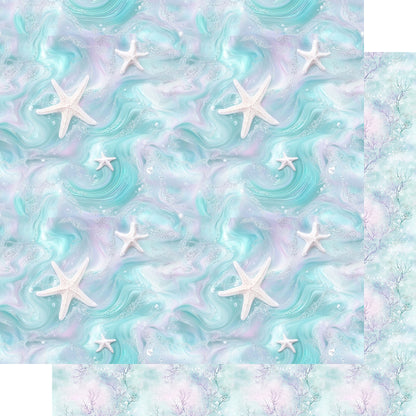 Ocean Serenity Collection Ocean Serenity 12 x 12 Double-Sided Scrapbook Paper by SSC Designs - 15 Pack