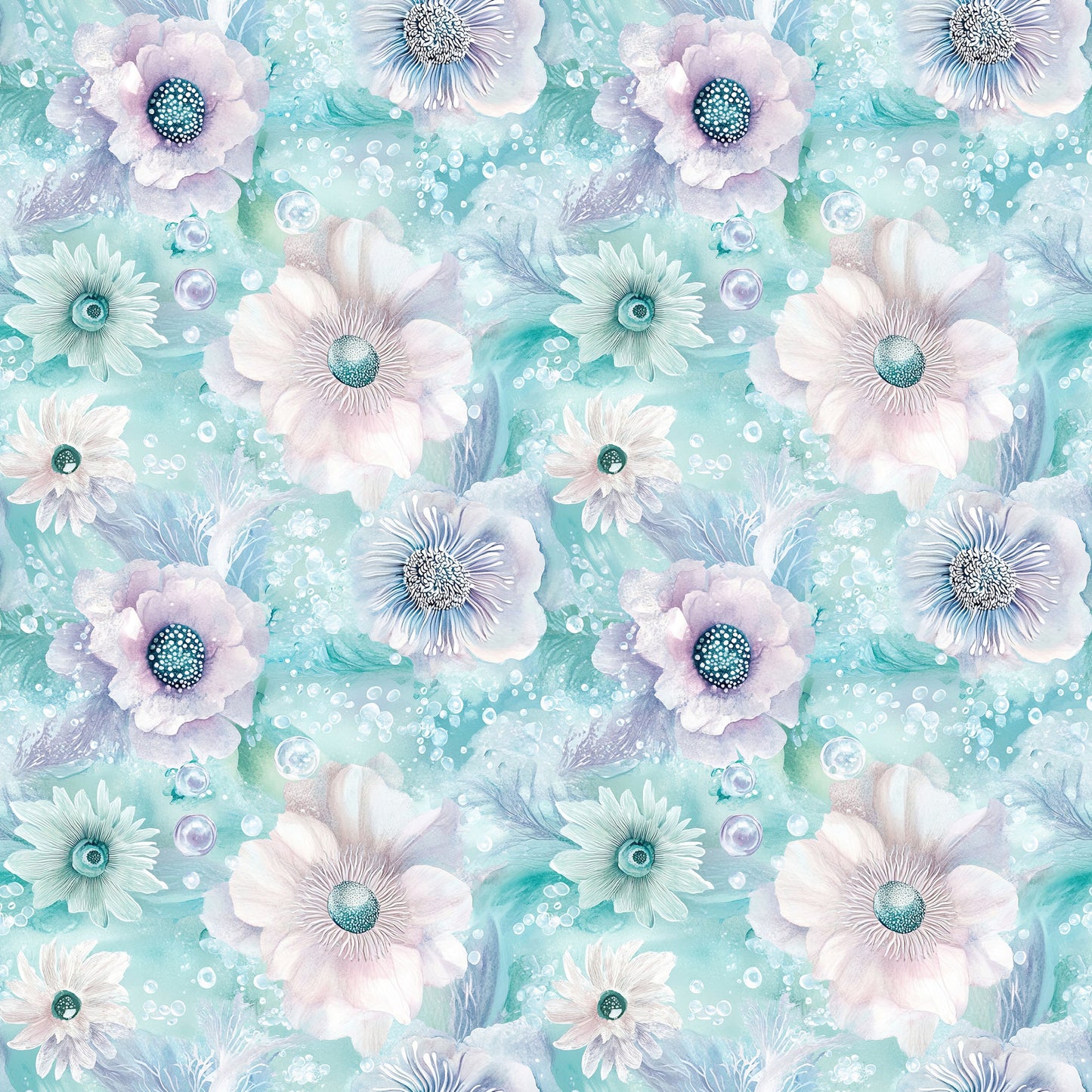 Ocean Serenity Collection Rip Tide 12 x 12 Double-Sided Scrapbook Paper by SSC Designs - 15 Pack