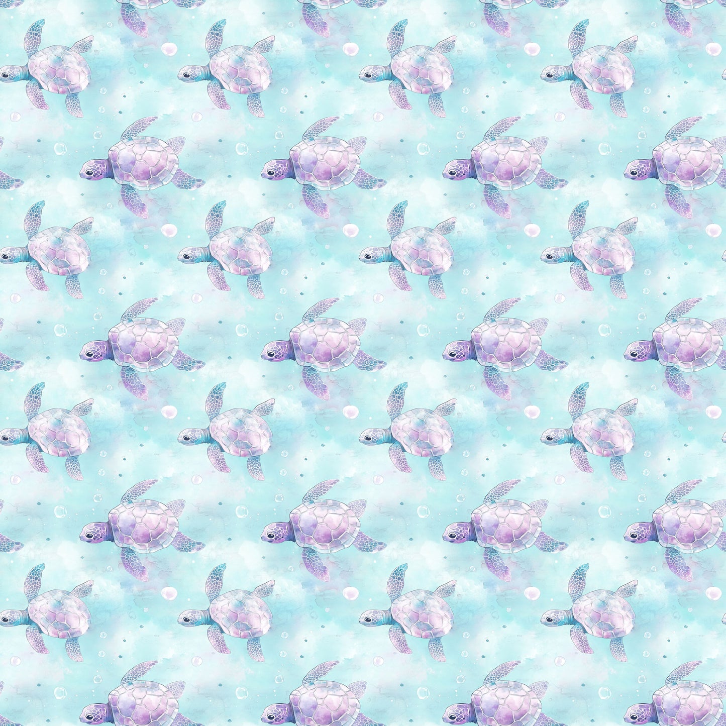 Ocean Serenity Collection Sea Turtles 12 x 12 Double-Sided Scrapbook Paper by SSC Designs - 15 Pack