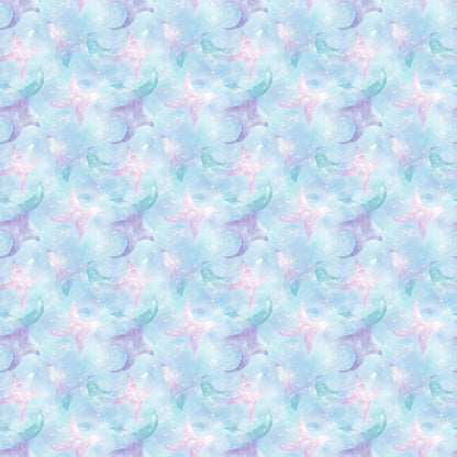 Ocean Serenity Collection Sea Turtles 12 x 12 Double-Sided Scrapbook Paper by SSC Designs - 15 Pack