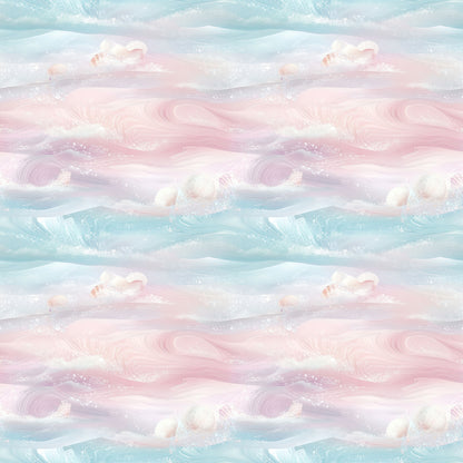 Ocean Serenity Collection Waves 12 x 12 Double-Sided Scrapbook Paper by SSC Designs - 15 Pack