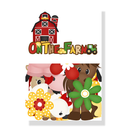 On The Farm 12 x 12 Scrapbook Paper & Embellishment Kit by SSC Designs - 3 Kits