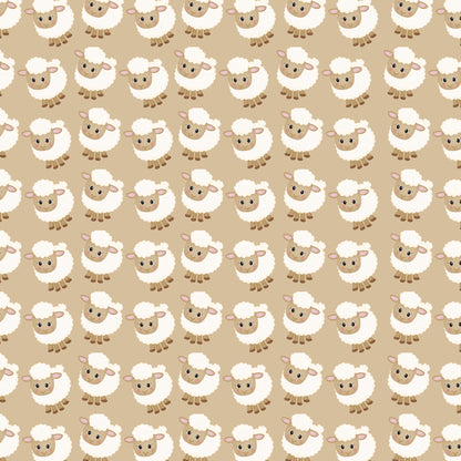 On The Farm Collection Sheep 12 x 12 Double-Sided Scrapbook Paper by SSC Designs - 15 Pack