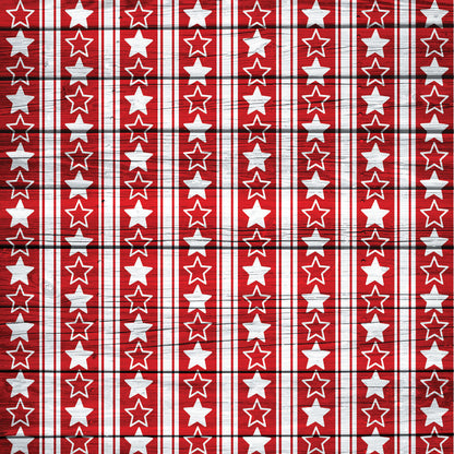 Patriotic Pups Collection Mini Schnauzer 12 x 12 Double-Sided Scrapbook Paper by SSC Designs - 15 Pack